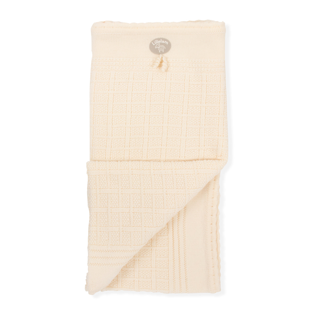 Pledd til baby i 100% merino